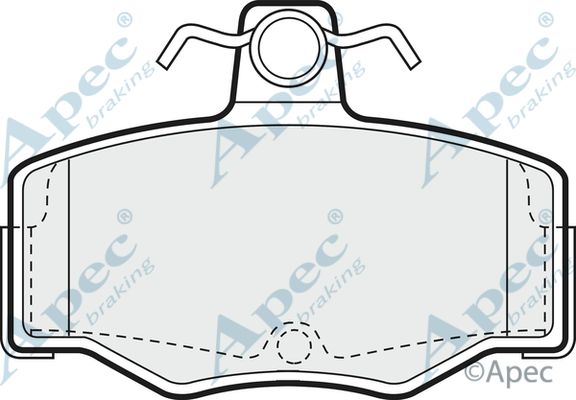 APEC BRAKING Jarrupala, levyjarru PAD693